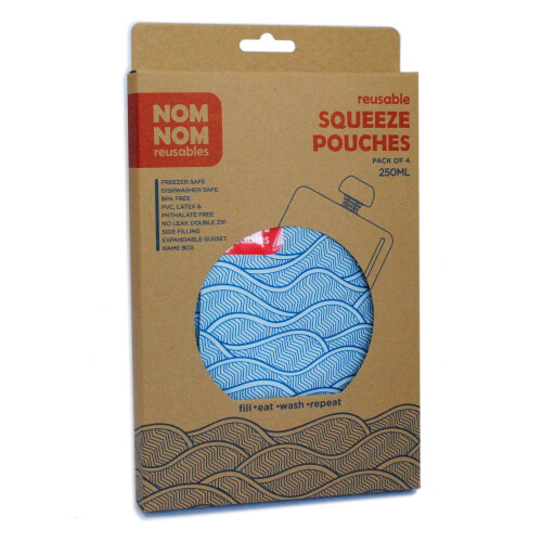 Nom Nom Kids | Reusable Smoothie Pouches | Reusabl 1