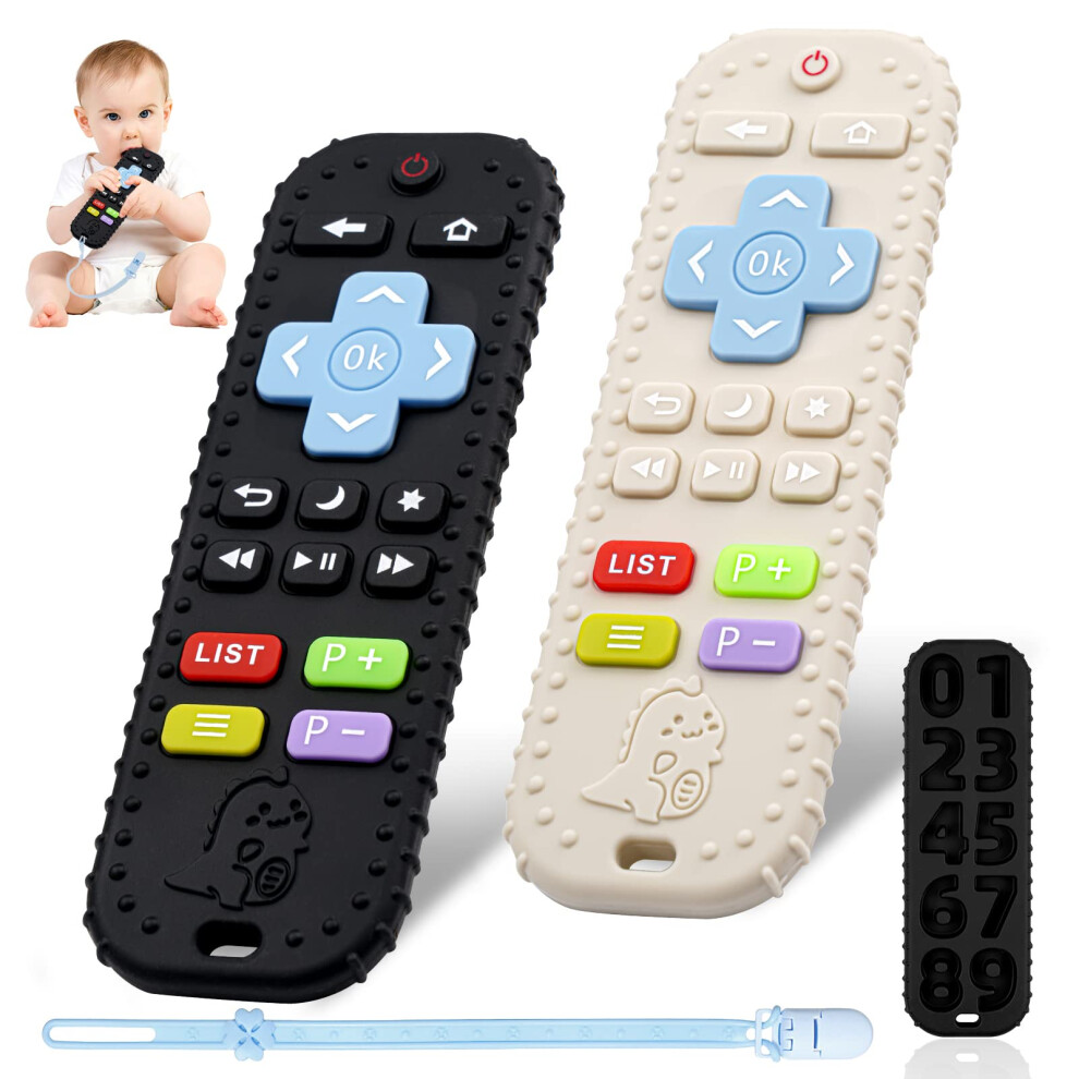 Tikplus Silicone Remote Teethers For Infant Toddle