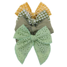 Pack of 4 Gorgeous Fable Bow Hair Clips for Girls