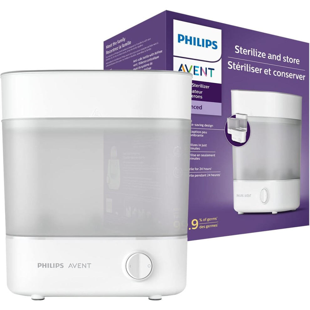 Philips Advanced Bottle Steriliser, Kills 99 Avent