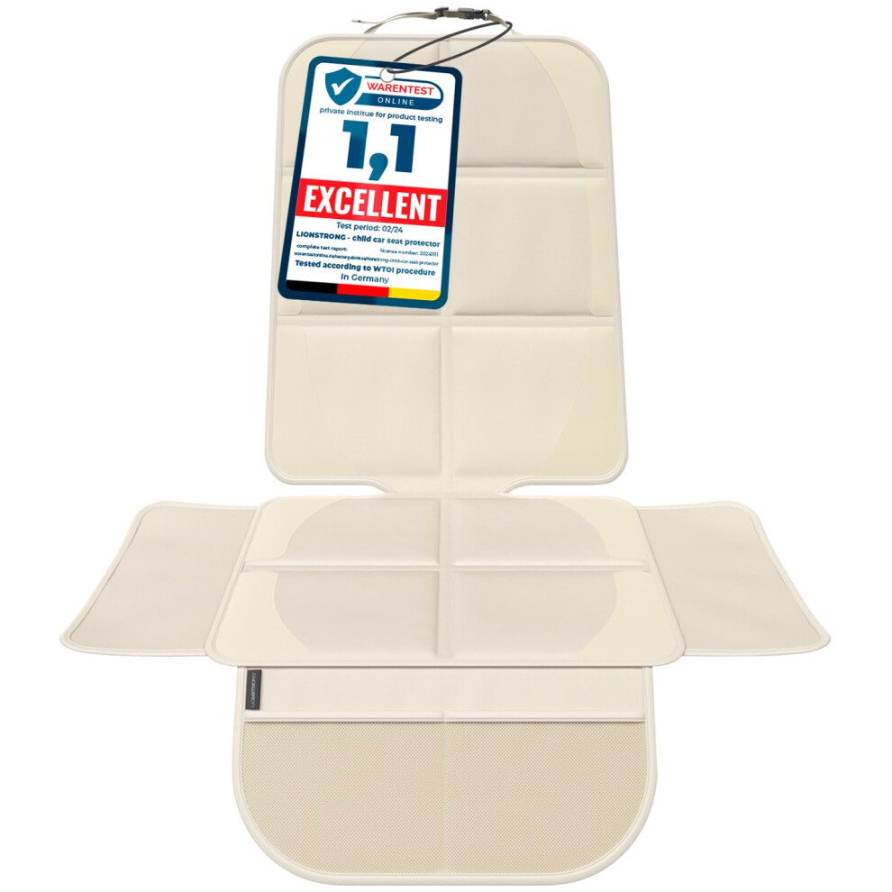 Car Seat Protector For Child Seat [Iso Lionstrong