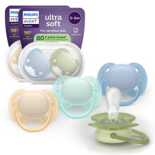 Philips Avent Ultra Soft Soothers - Orthodontic De