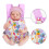 Aolso Baby Doll Carrier, Soft Cotton Front and Bac 4