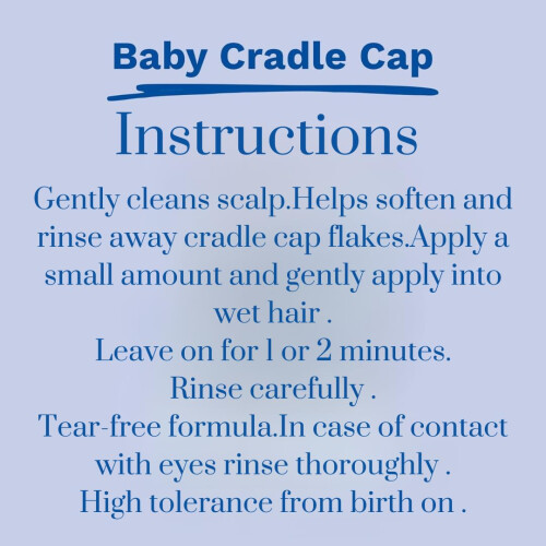 Cradle Cap Foam Shampoo For Newborns 150ml Bundled 2