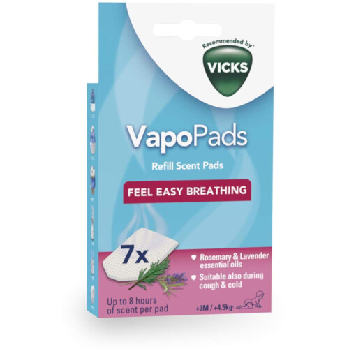 Vicks Vicks Paediatric Vapopads 7 Refill Scent Pads Rose