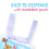 Kordis Disposable Nappy Bags - 3 x 200 Nappy Sacks 3