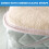 Travel Cot Mattress Topper Protector in Cosy Fleec 6