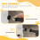PawHut PawHut Adjustable Safety Gate w/ 2 Extensions and 7