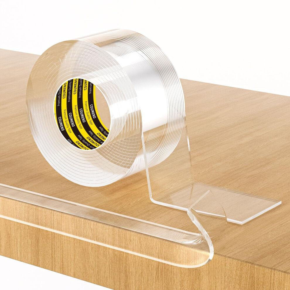 Clear Baby Corner Protectors, 40Mm X 3M, 2 Coumeno