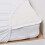 Travel Cot Mattress Topper Protector in Cosy Fleec 3