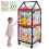 MHJY Stuffed Animals Zoo Storage with Wheels, Soft 1