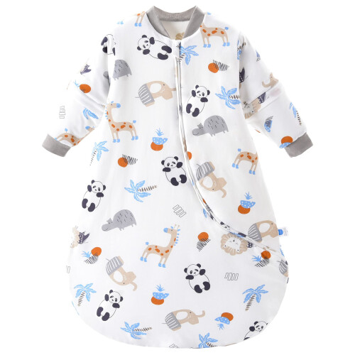 Chilsuessy Baby Sleeping Bag with Detachable Sleev