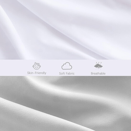 Next to Me Crib Sheets 4 Pack,Ultra Soft Baby Shee 1