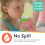 Nuby Nuby 3 Piece Boy No-Spill Cup with Flex Straw, 10 4