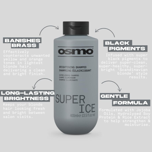Osmo OSMO Super Ice Shampoo | Black Pigment for Brighte 1