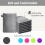 HOTUT 8 Pack Microfiber Body Wash Mitts, 15x20 cm 3
