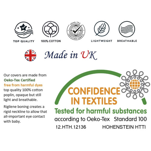 BebeChic.UK - Oeko-Tex Certified 100% Cotton - Bre 1
