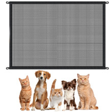 Stair Gate, 110x72cm Mesh Stair Gate For Dogs, Ret