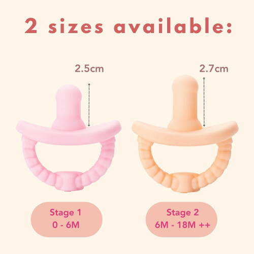 NatureBond Baby Pacifier Dummy Soother Silicone Bi 1