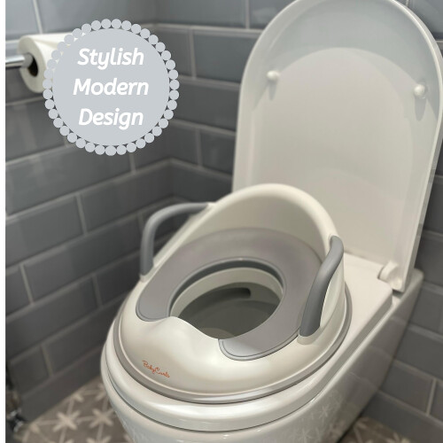 Babycurls Toddler Toilet Training Seat with Handle 1