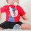 4 Pack Dummy Clips Girls, 4pcs Baby Pacifier Holde 6