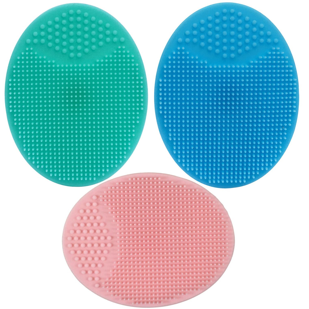 Silicone Face Scrubbers Exfoliator Brush&Baby Bath Mmsga