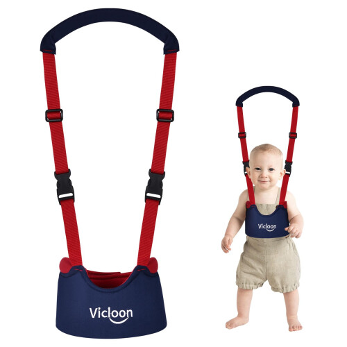 Vicloon Hand-held Baby Walker Toddler Walking Assi