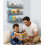 Mazjoaru Grey Floating Shelves Nursery Book Shelf 8