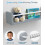 Mazjoaru Grey Floating Shelves Nursery Book Shelf 5