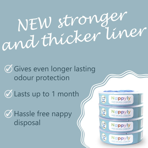 NAPPYLY nappy bin refill cassettes - Compatible wi 1