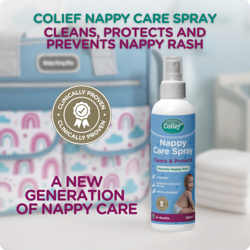 Colief Nappy Care Spray Hydrogel Spray Cleans, Pro 1