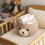 TIMEYARD Baby Basket for Nursery, Bear Gift Basket 6
