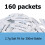 CROING160 Packets Neti Pot Salt, Nasal Rinse Salt, 2