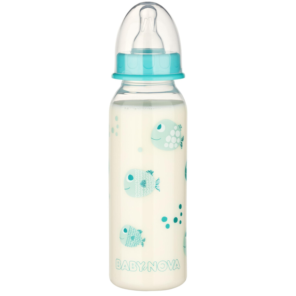 Baby-Nova 240Ml Baby Bottle With Anti-Colic Medium