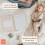 Peachly Unisex Memory Book | Minimalist First Year 6