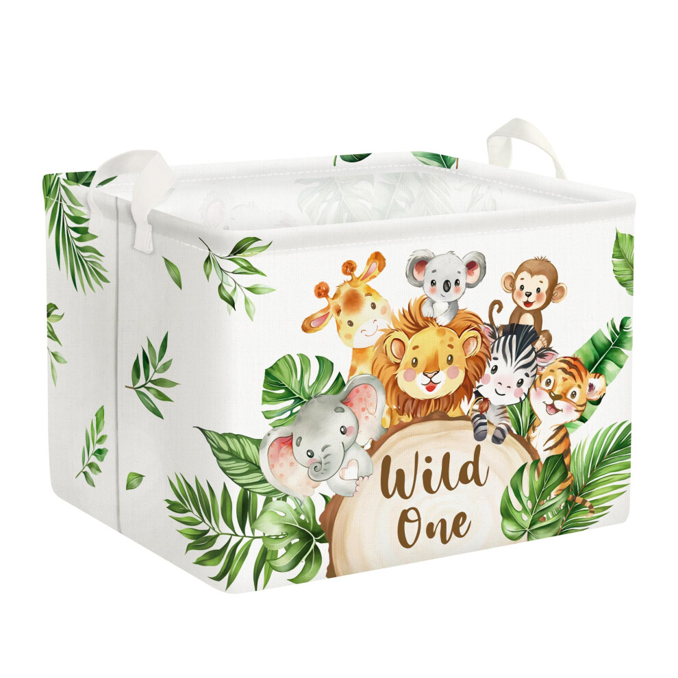 Clastyle Tropical Animal Baby Laundry Hamper Colla