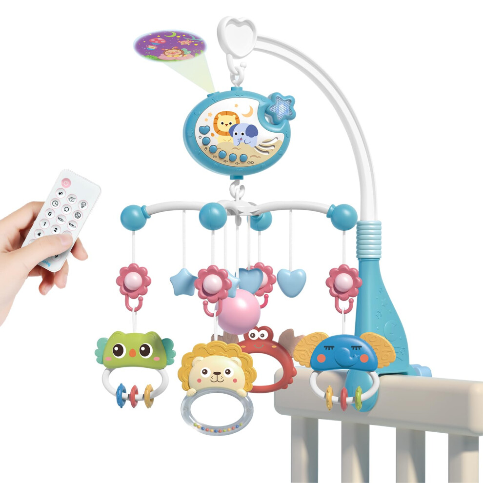 Baby Crib Toy, Baby Star Crib Mobile With Mu Aolso
