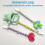 3 Pack Silicone Pacifier Clips - Luoqun88 Silicone 6