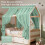 HOTUT Extra Wide Princess Bed Canopy, 2pcs Large C 2