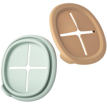 Moonkie Baby Storage Container Snack Lids for 240 ml | 2 Pack