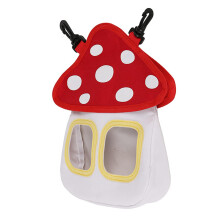 Rabbit Hay Feeder Bag Durable Waterproof Oxford Cloth Cute Design for Small Animal Feeding
