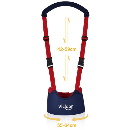 Vicloon Hand-held Baby Walker Toddler Walking Assi 1
