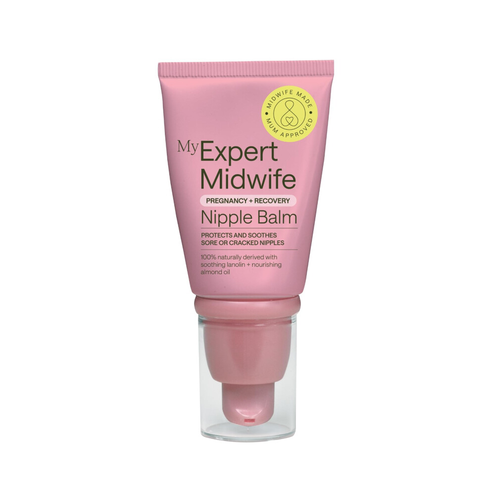 No Harm Nipple Balm, 100% Natural, Medical Grade Lanolin, Fast Relief, Protection For Sore Cracked Nipples. Moisturising, Odourless My Expert Midwife