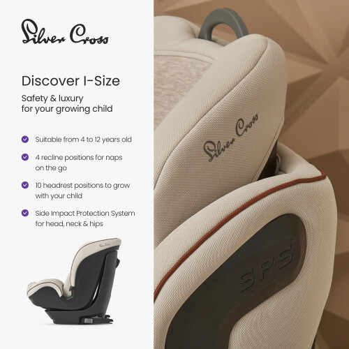 Silver Cross Silver Cross - Discover i-Size High Back Booster S 1