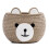 TIMEYARD Baby Basket for Nursery, Bear Gift Basket 1
