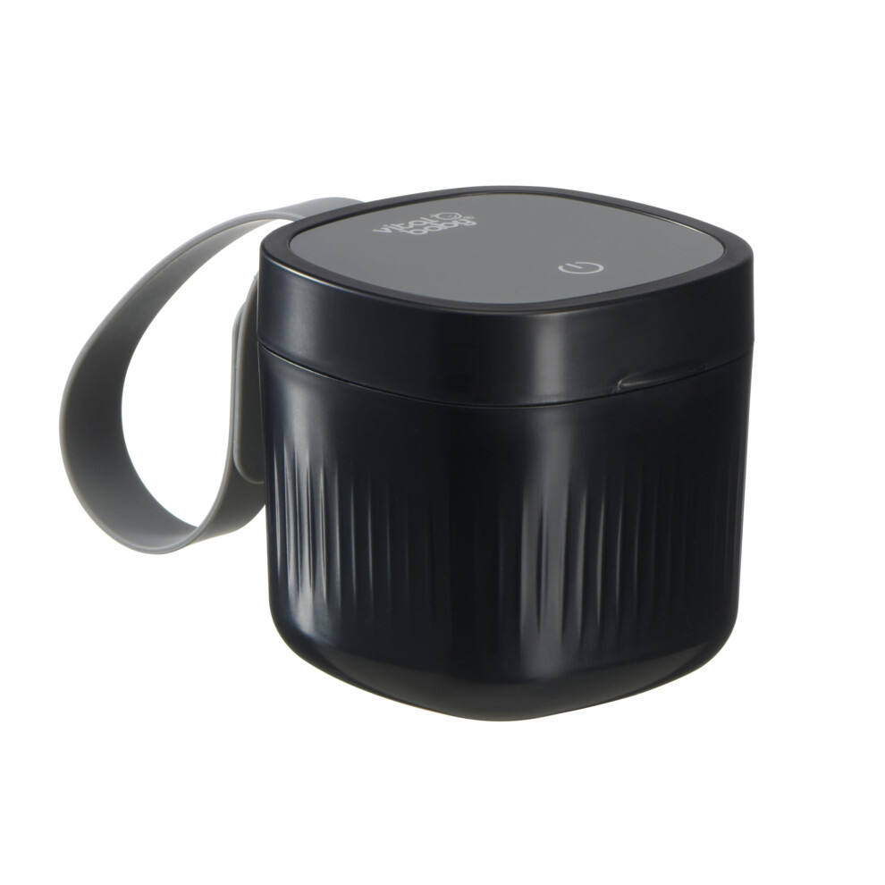 Nurture Mini Uv Steriliser Kills 99.99% Germs In 49S For Soothers, Teethers, Accessories Portable, Rechargeable, No Chemicals Onyx/Black Vital Baby