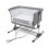 Babylo Snuggle Cuddle Co Sleeper, Slate Grey 5