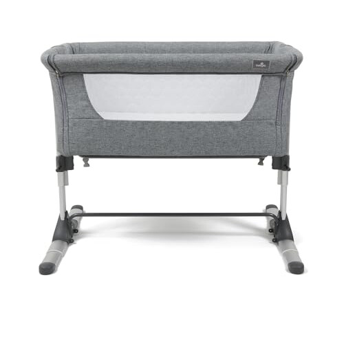 Babylo Snuggle Cuddle Co Sleeper, Slate Grey 1