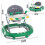 2-in-1 Foldable Baby Walker & Rocker - Multifuncti 6