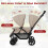 Gymax GYMAX Double Seat Stroller with Adjustable Push Ha 2